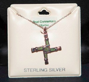 lot 313 image: Solvar Connemara Marble Sterling Silver Necklace