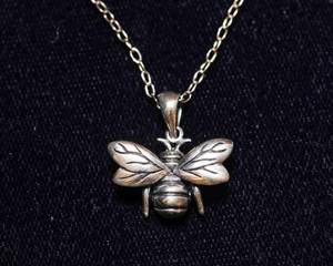 lot 176 image: Boma Sterling Silver Bee Necklace