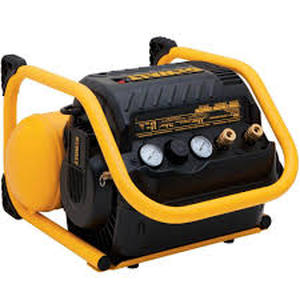 DEWALT 2.5 Gal. Portable Electric Heavy Duty 200 PSI Quiet Air Compressor  Customer Returns See Pictures