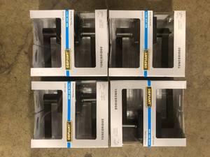 lot 27 image: Lot of Defiant Tonebridge Matte Black BedBath Door Lever with Square Rose Customer Returns See Pictures