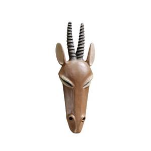 lot 1-H2025 image: Design Toscano EU34911 African Serengeti Tribal-Style Animal Wall Mask Gemsbok, Full Color