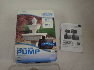 lot 13-H2025 image: TOTALPOND 300 GPH Submersible Fountain Pump