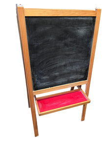 lot 77 image: Ikea Chalkboard & Whiteboard Easel