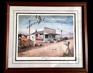 lot 37 image: Les Kouba By The Country Store Signed & Numbered Framed Print