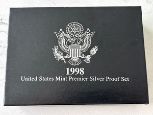 lot 33 image: 1998-S Premier Silver Proof Set
