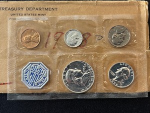 lot 45 image: 1958 Proof Set