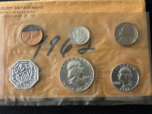 lot 93 image: 1962 Proof Set