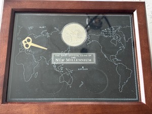 lot 96 image: 2000 $5 Dollar Kiribati Millennium Coin