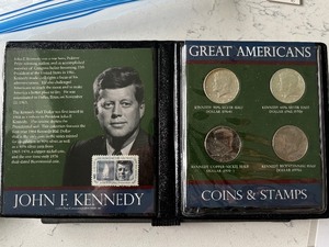 lot 105 image: Kennedy Half Dollars