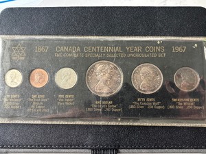 lot 109 image: 1967 Canada Centennial Year Coins