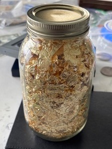 lot 83 image: Jar of Gold FoilFlakes