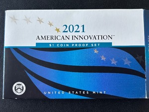 lot 114 image: 2021 American Innovation $1 Dollar Proof Set