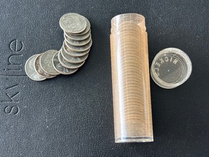 lot 117 image: Lincoln Steel Wheat Cents