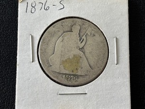 lot 120 image: 1876-S Liberty Seated Half Dollar