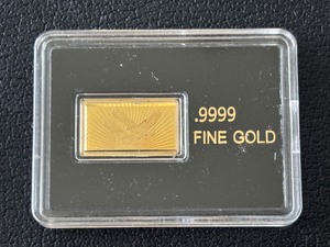 lot 128 image: .999 Fine Gold Bar 13 Gram