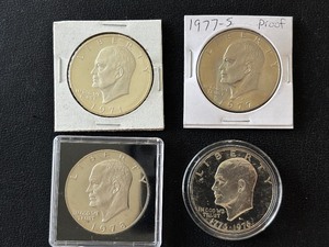 lot 137 image: Eisenhower Dollars