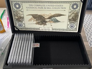 lot 138 image: National Park $2 Dollar Bill Collection