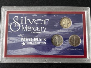 lot 146 image: Mercury Dimes
