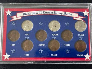 lot 148 image: Lincoln Wheat Cent Set