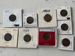 lot 161 image: Indian Head Cents
