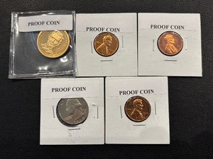 lot 173 image: Proof Coins