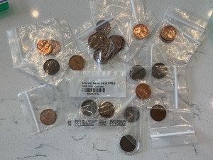 lot 177 image: Lincoln Wheat Cents