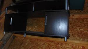 lot 324 image: Black TV Stand