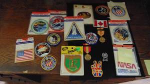 lot 416 image: Misc Patches and 3 Metals