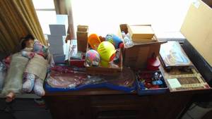 lot 424 image: Toys, Dolls, Tonka Truck, Coko Brick Sets, Cars and Misc