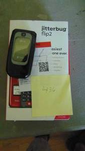 lot 436 image: Jitterbug Flip 2 and Other Flip Phone