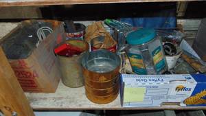 lot 42 image: Selection of Nuts, Screws and Misc