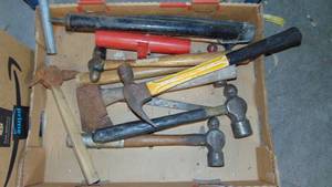 lot 474 image: Selection of Hammers
