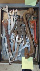 lot 487 image: Selection of Wrenches