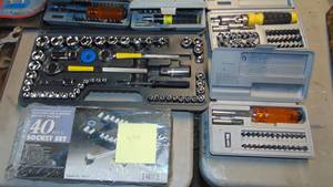lot 494 image: Socket Sets and Screwdriver Sets