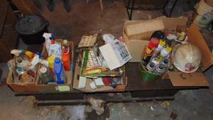 lot 507 image: Misc Cleaners, Electrical and Shop Items