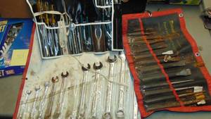 lot 524 image: Wrench Set, Tool Kit and Tap and Punch Set