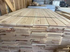 lot 13 image: 1x8x6 Wirebrushed Tongue and Groove OUTS