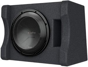 lot 54 image: Kenwood P-XW1241S eXcelon 12 Preloaded Subwoofer Enclosure