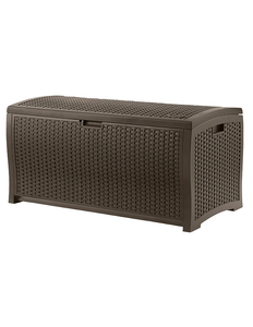 lot 84 image: Suncast Wicker Deck Box