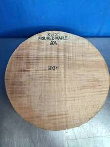 lot 105 image: Figured Maple Exotic Crafting  Turning Wood