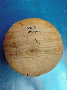 lot 107 image: Cherry Exotic Crafting  Turning Wood