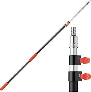 lot 381-OR image: Extension Pole, 5 to 12 Ft Pole, Telescoping Pole, Extendable Pole, Telescopic Pole, Paint Pole, Paint Roller Extension Pole, Paint Extension Pole, Telescopic Poles