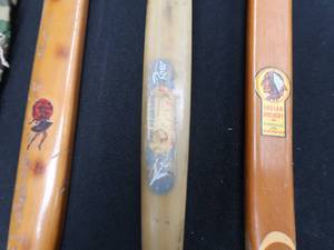 lot 32 image: 3 VINTAGE BOWS