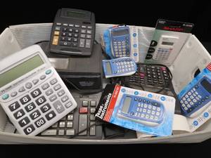 lot 43 image: CALCULATORS