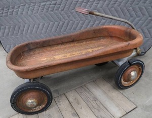 VINTAGE MURRAY RED WAGON