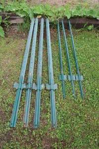 lot 73 image: METAL FENCE POSTS
