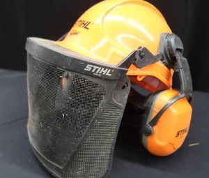 lot 80 image: STIHL PRO MARK FORESTRY HELMET SYSTEM