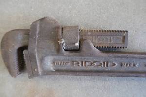 lot 94 image: 38 RIDGID PIPE WRENCH