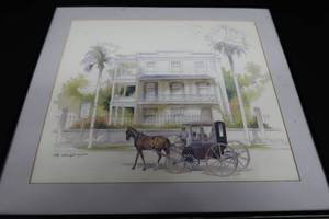 lot 99 image: SIGNED AND NUMBERED FRAMED PRINT