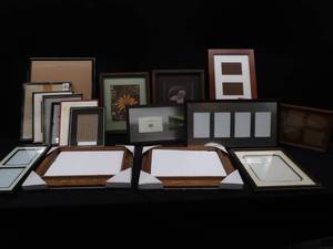 lot 122 image: HUGE LOT OF FRAMES, WOOD AND METAL